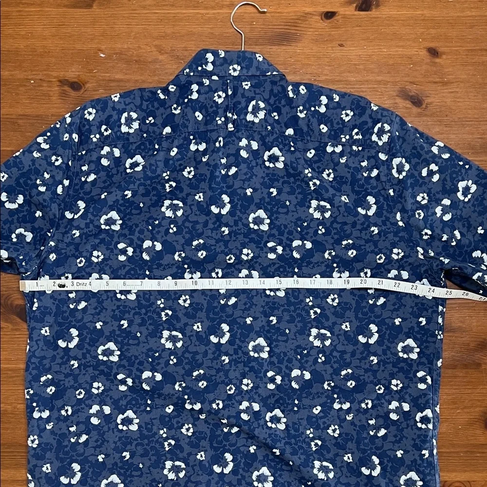 Banana Republic Navy Floral Men's Shirt